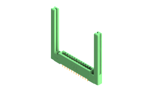 337-024-542-258 - EDAC Card Edge Connector